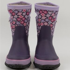 Bogs Kids Boots in Pink & Purple 🩷💜 with Floral Design